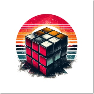 Rubiks cube Posters and Art